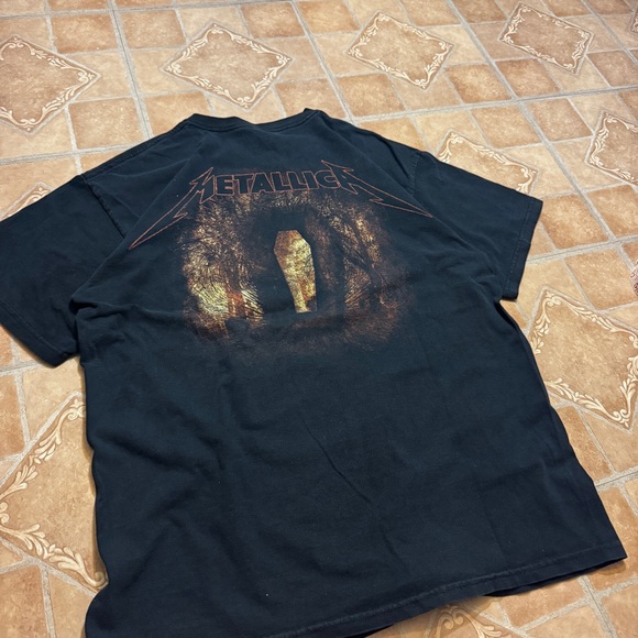 Y2K Metallica "Death Magnetic" Double-Sided Graphic Tee- Large - Picture 5 of 7